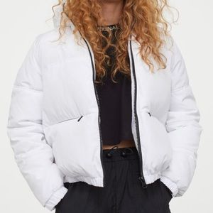 White Puffer Coat